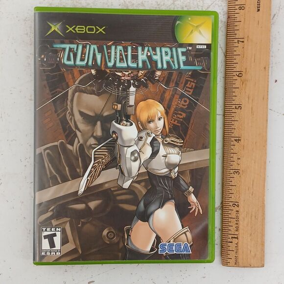 Xbox Video Game Gun Vallyrie With Case Manual ~ Complete Sega Original Rare - Picture 11 of 12